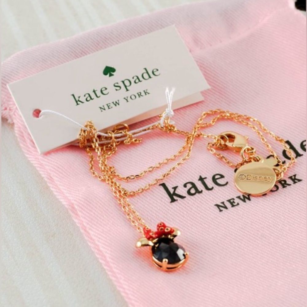 Disney X Kate Spade New York Minnie
Pendant Necklace With Dustbag